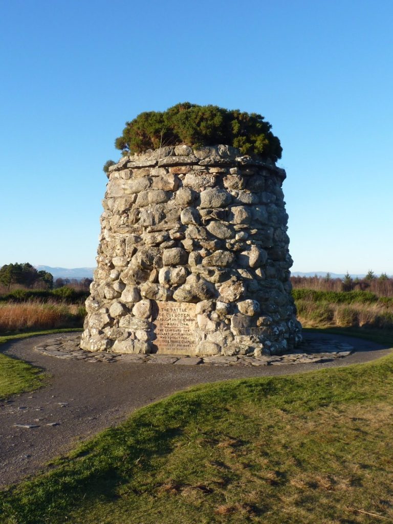 Battle of Culloden memorial 