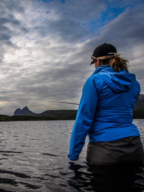 Fish Camp at Loch Bunachton